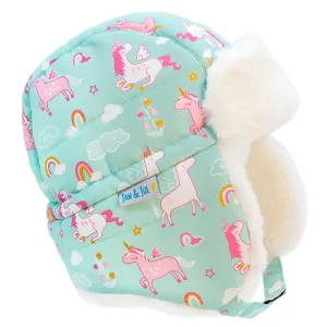 Toasty-Dry Trapper Hat | Unicorn