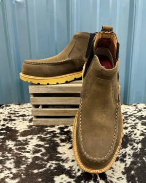 Twisted X Men's 4" Shitake Chelsea Nano Safety Toe Work Boot MXCN003