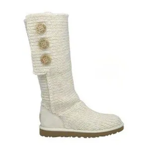ugg classic cardy knit button boots