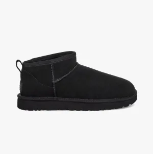 UGG CLASSIC ULTRA MINI Womens Ankle Boots Black