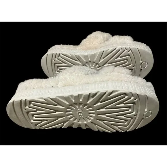 UGG WOMENS INVORY  OH FLUFFITA  CREAM WOMENS 9