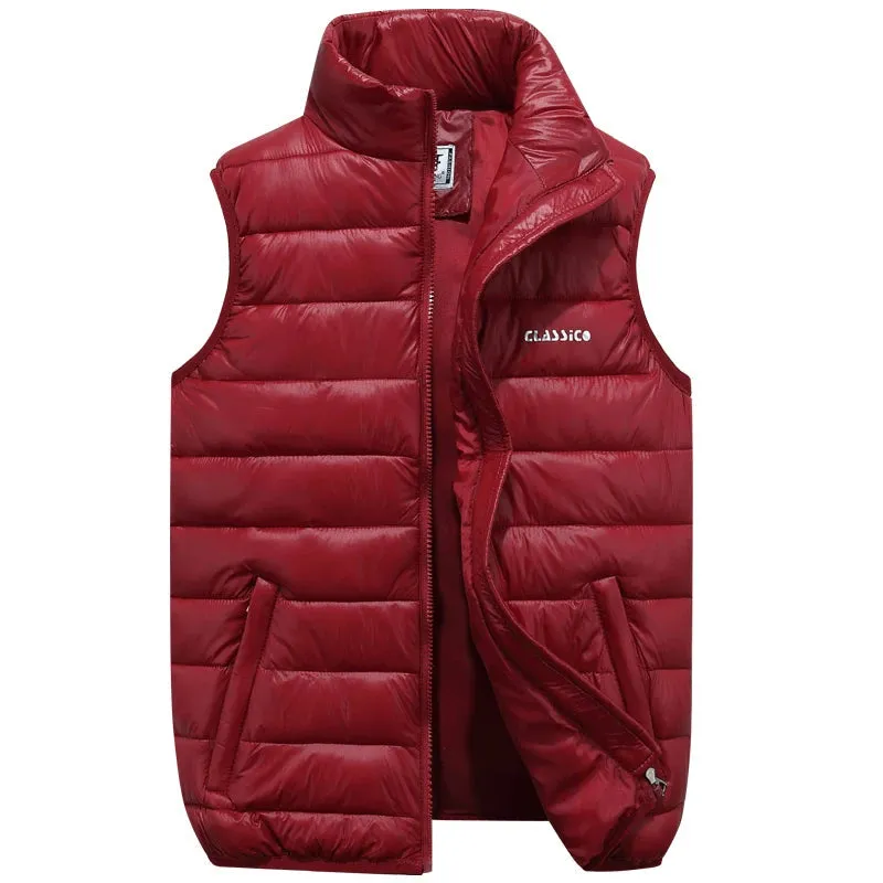 Vestaro™ | Men's Classic Down Vest | Lightweight, Insulated, Water-Resistant Design for Warmth and Comfort