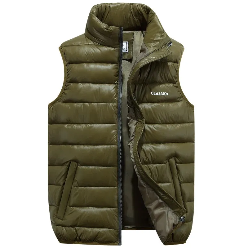 Vestaro™ | Men's Classic Down Vest | Lightweight, Insulated, Water-Resistant Design for Warmth and Comfort