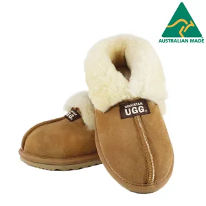 WARATAH UGG® Australian Made Sheepskin Slipper - Chestnut
