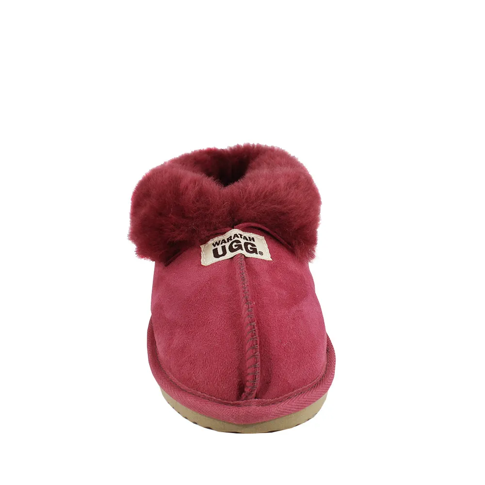 WARATAH UGG® Australian Made Sheepskin Slipper - Ruby