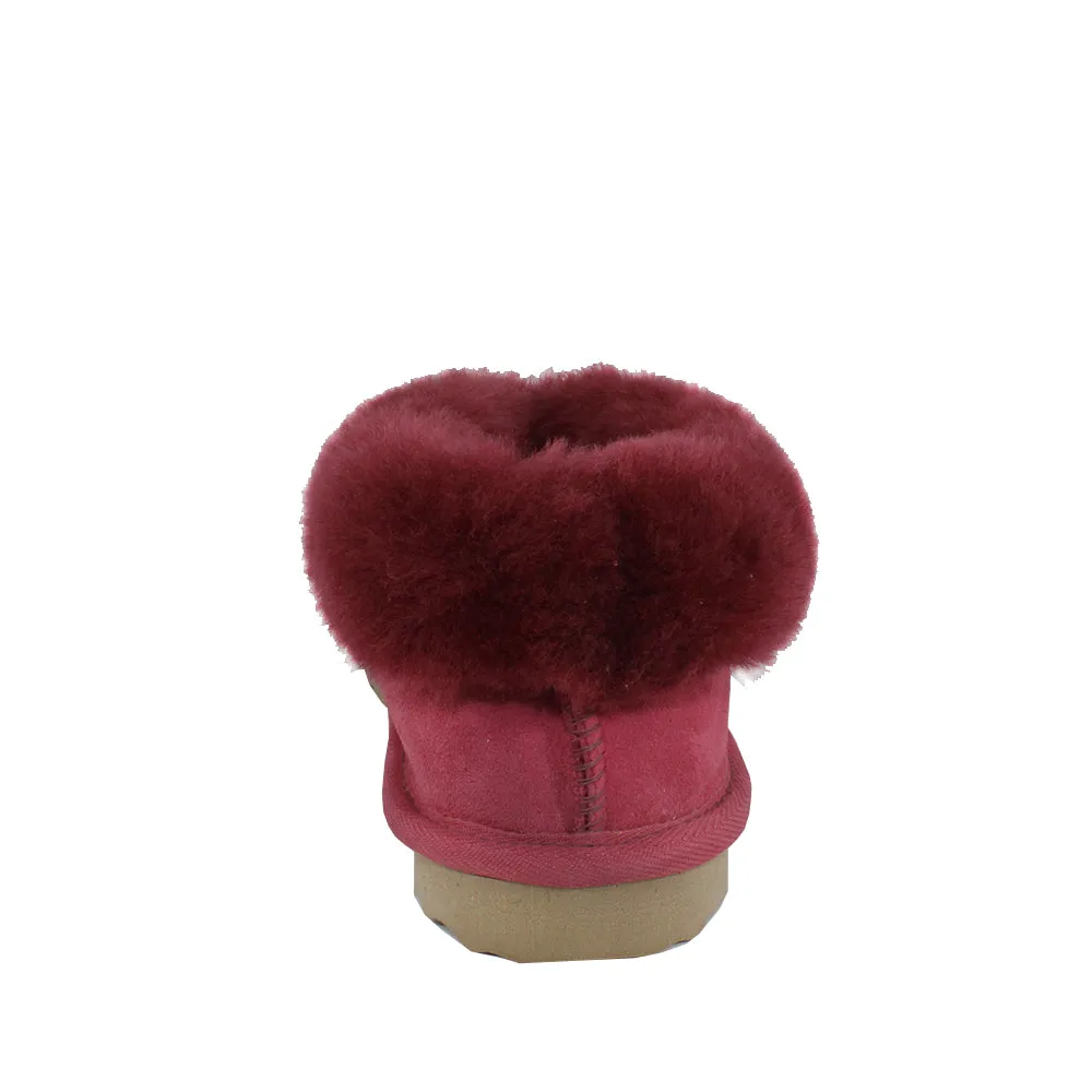 WARATAH UGG® Australian Made Sheepskin Slipper - Ruby