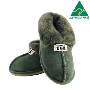 WARATAH UGG® Australian Made Sheepskin Slipper - Sage