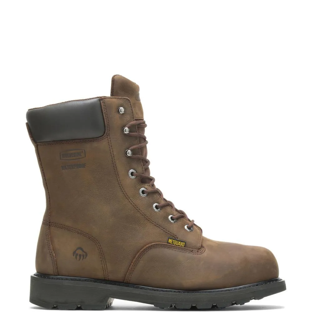 Wolverine Men's Mckay Waterproof Steel-Toe 8” Work Boot
