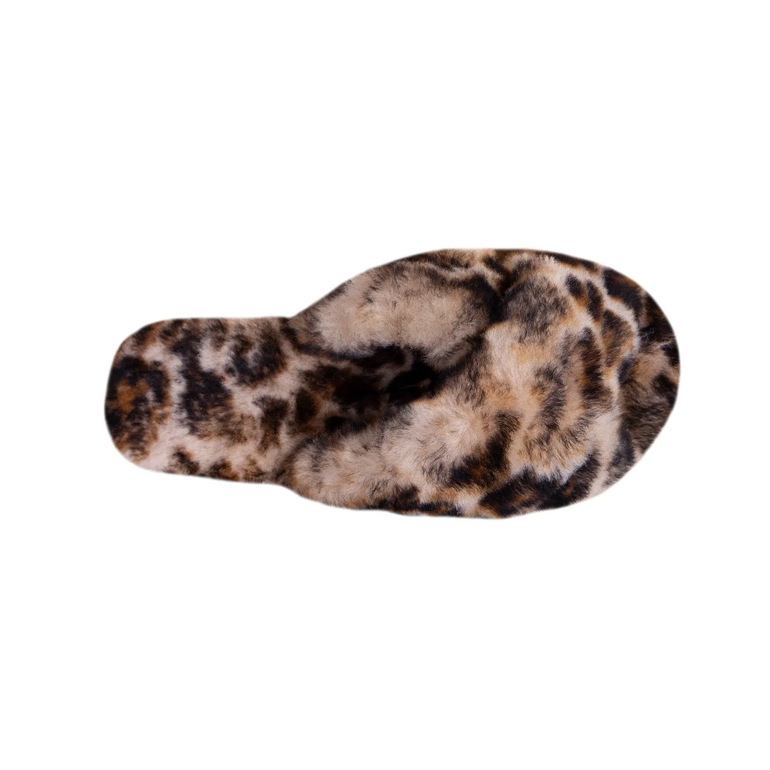 Women's Emma Sheepskin Slipper Leopard