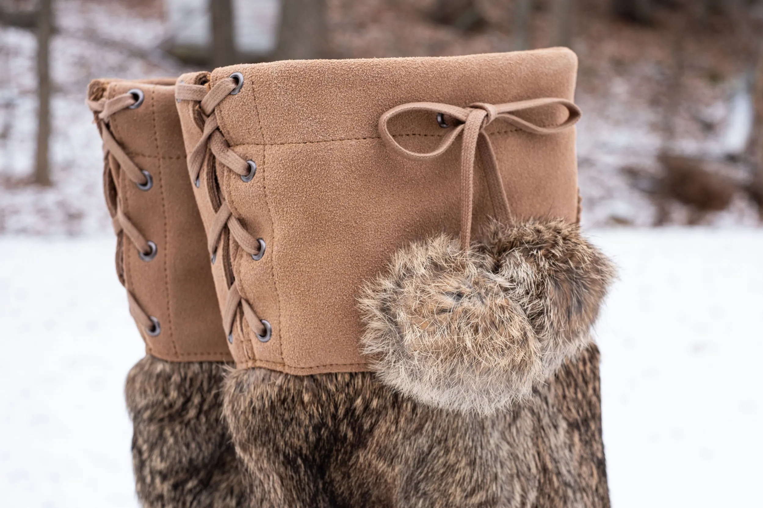 Women's Snowy Owl Waterproof Mid-Calf Mukluk Boots